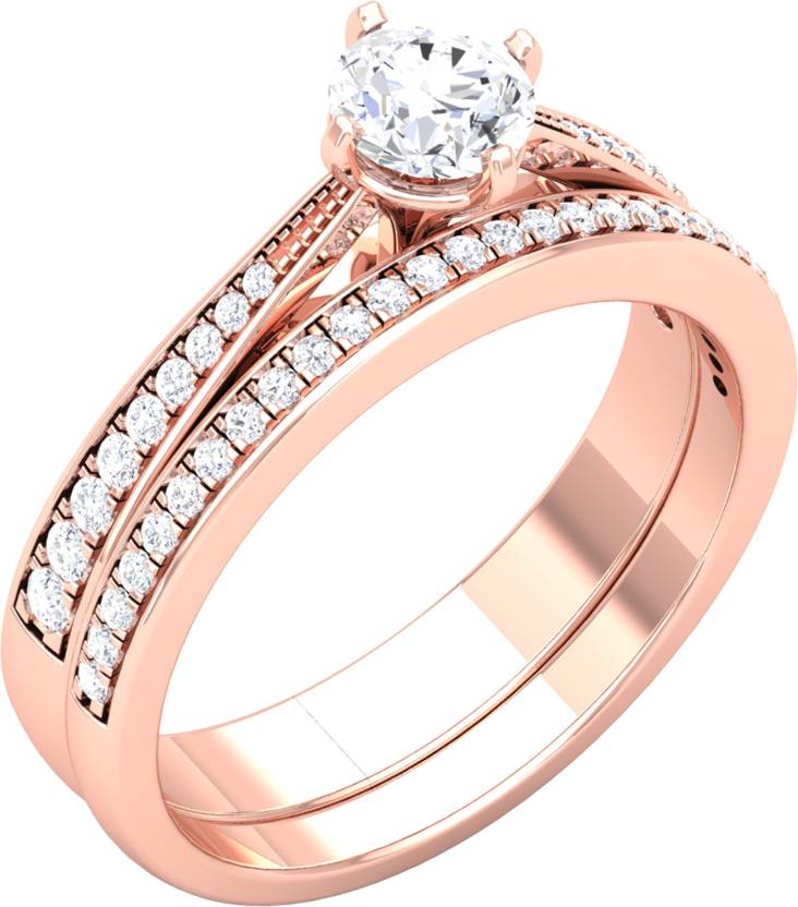 18kt Cubic Zirconia Yellow Gold ring