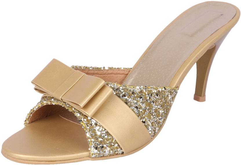 Smart Traders Women GOLD Heels