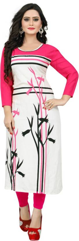 Vbuyz Printed Women's Kurti 