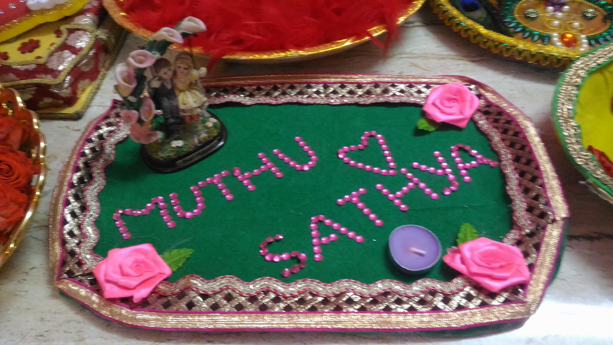  Chandra's Wedding, aarthi plates & return gifts-img17