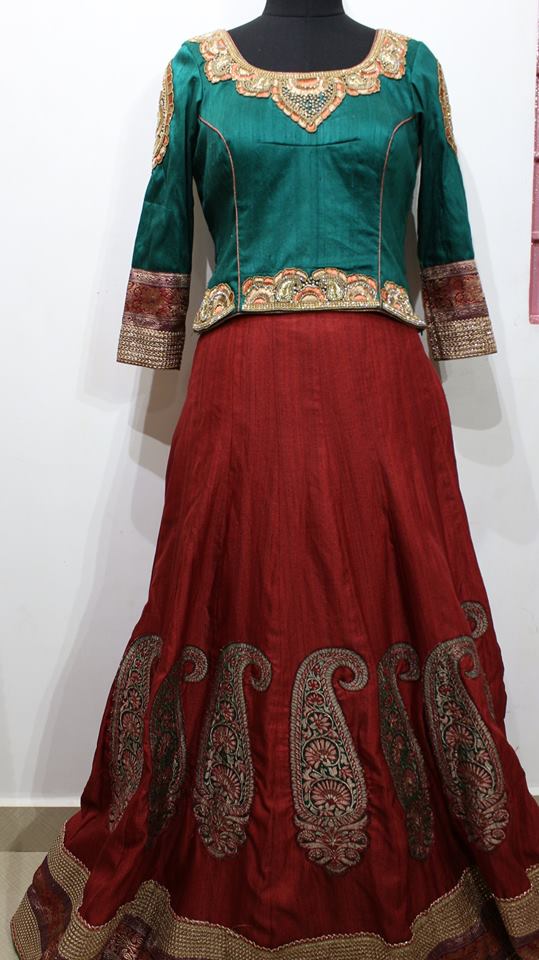  Rosado lehenga-img5