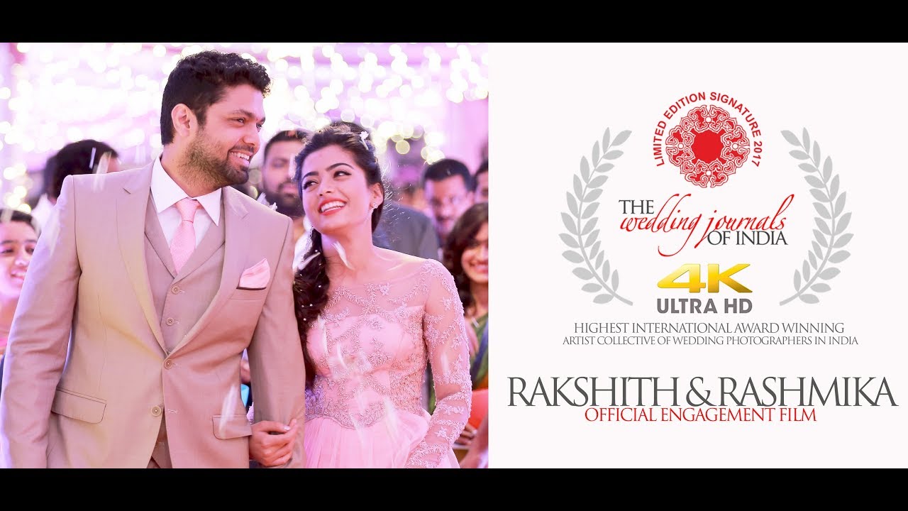 THE ONLY OFFICIAL ENGAGEMENT FILM | RAKSHIT SHETTY & RASHMIKA MANDANNA ENGAGEMENT 