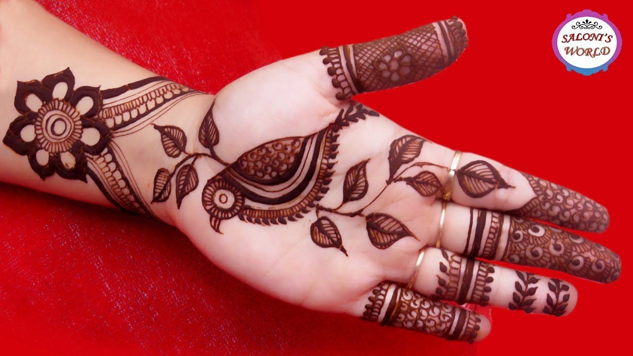 Latest Mehndi Designs by Jyoti Sachdeva.