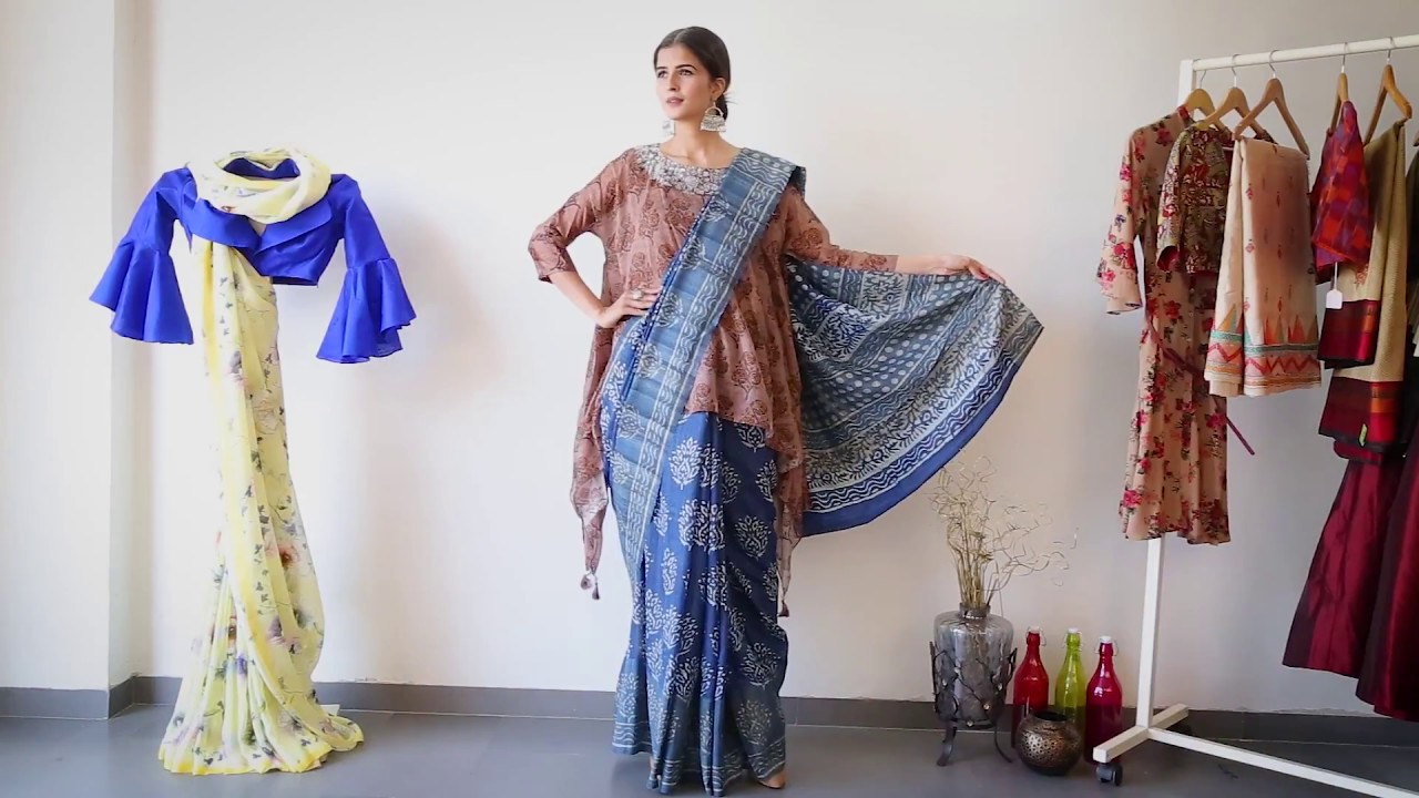 How to Restyle and Refashion a Casual Saree