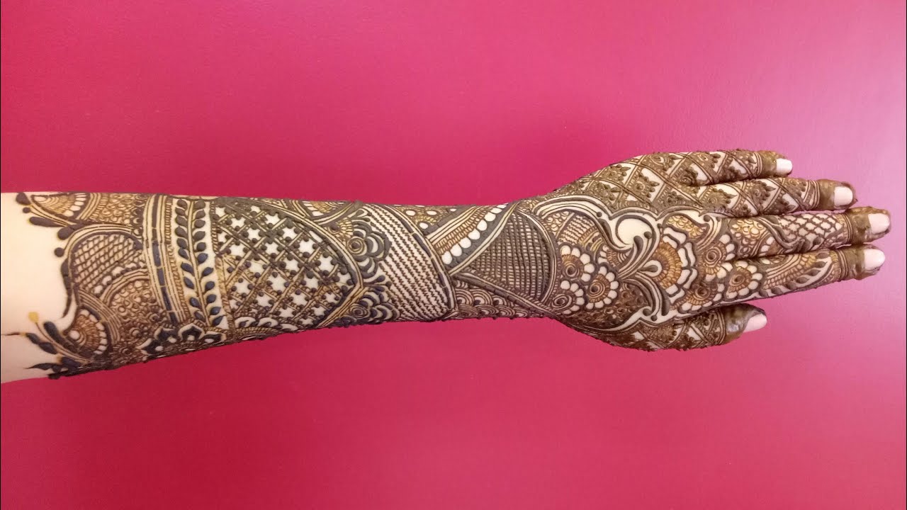 New bridal henna design for backside (part 2) 2018 | heena vahid