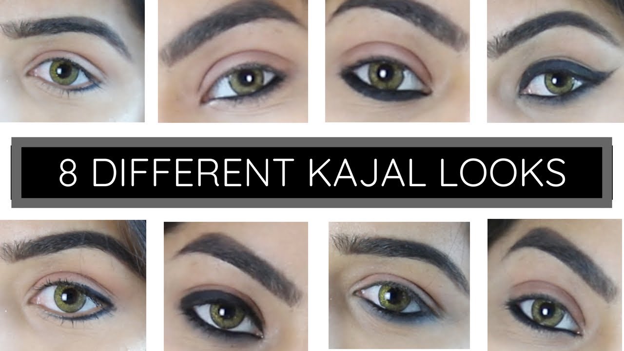 8 DIFFERENT KAJAL LOOKS