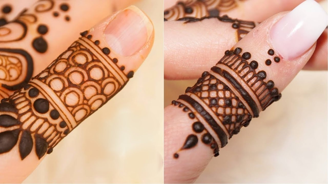 mehndi designs for fingers_2018