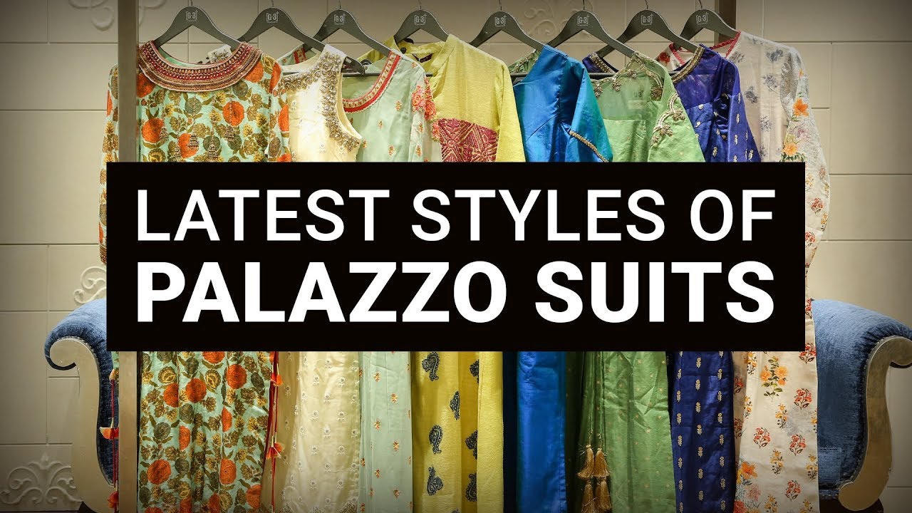 Latest Palazzo Suit Designs 2018 | Style Palazzo Pants